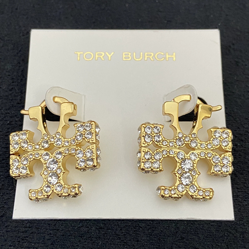Tory Burch Rhinestone Earrings - Picture 6 of 6